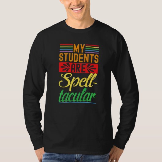 Dyslexia Teacher Awareness Dyslexic Reading Therap Tシャツ (正面)
