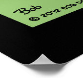 Dyslexic農家市場 ポスター (角)