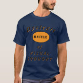 Dyslexic t-shirt: Visual Thought Master Tシャツ (正面)