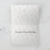 Dyson's誕生日- Cat / Kitten誕生日カード カード (内部)