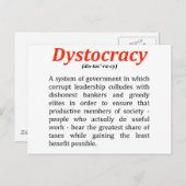 dystocracy2.png ポストカード (正面/裏面)