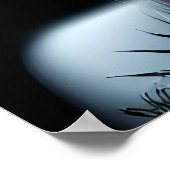 DystopianエイリアンヒトハイブリッドエーテルAiアート ポスター (角)