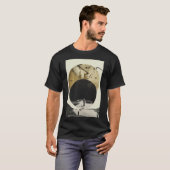 Dystopian現実主義:Toshiko Oの謎を抱く Tシャツ (正面フル)