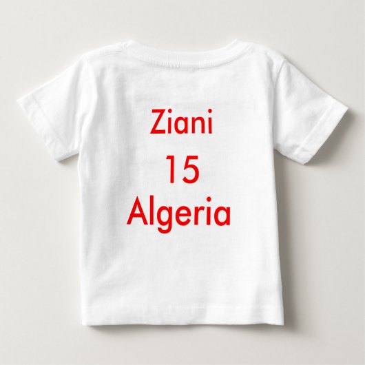 dz, 1.2.3., ALG, VIVA, ERI ベビーTシャツ (裏面)