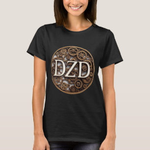 DZDロゴスチームパンクテーマ Tシャツ