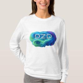 DZDロゴ渦巻き色 Tシャツ