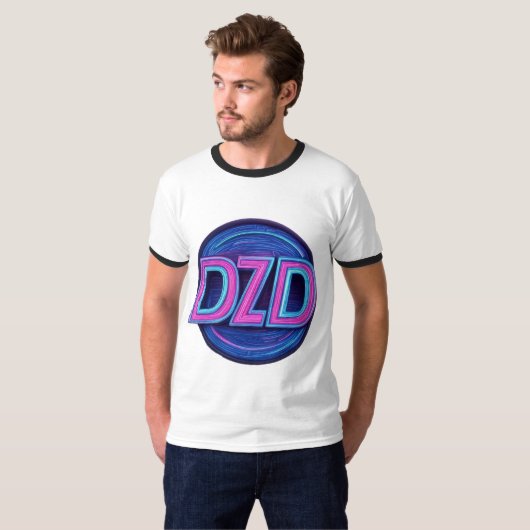 DZD80のテーマ Tシャツ (正面フル)