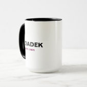 "Dziadek" Est.2025 – 完璧なグランドパギフト マグカップ (正面左)