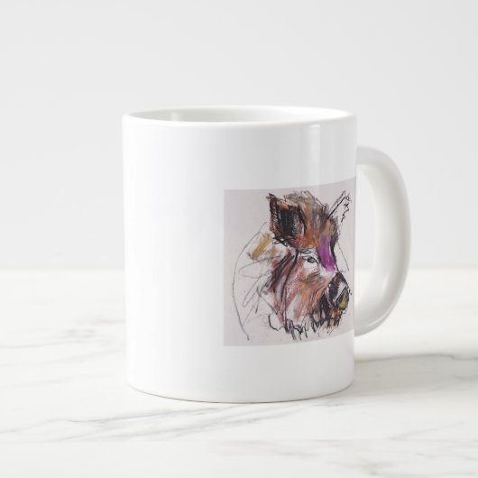 Dzik ジャンボコーヒーマグカップ (正面右)