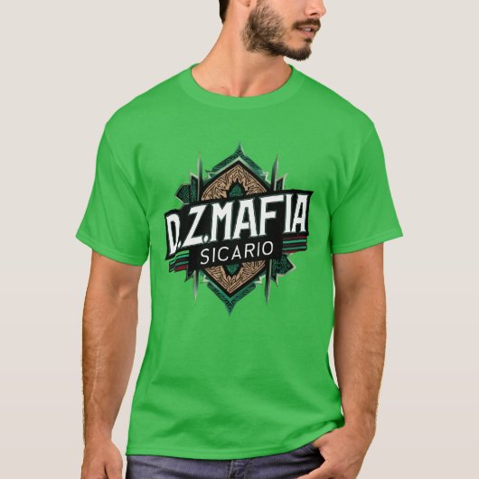 Dzm sicario girl tシャツ (正面)