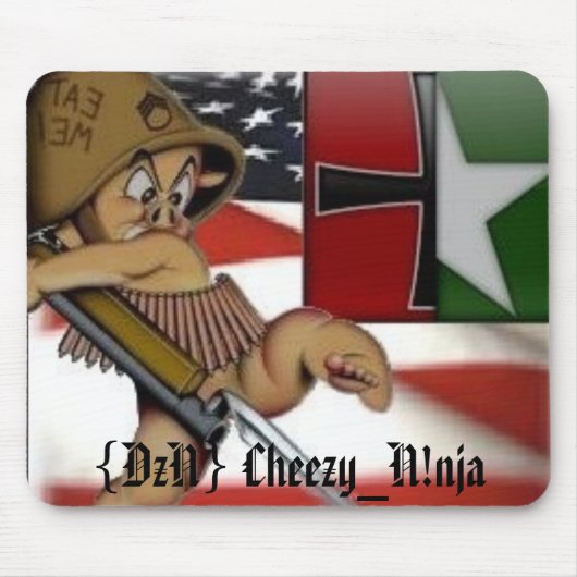 {DzN} Cheezy_N! nja マウスパッド (正面)