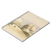 "Eからのギーザの素晴らしいスフィンクスそしてピラミッド、 ノートブック (左側)