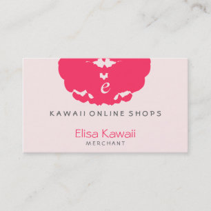 Eのかわいいのしみの店 名刺