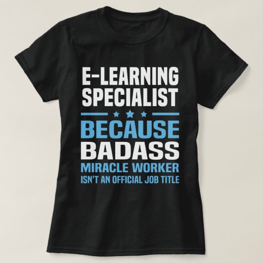 Eの学専門家 Tシャツ (デザイン正面)