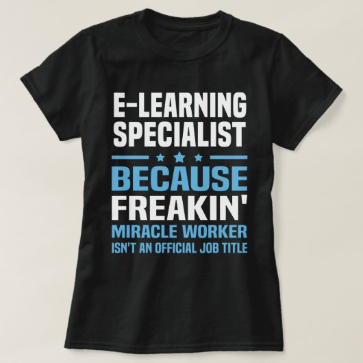 Eの学専門家 Tシャツ (デザイン正面)