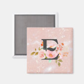 Eの文字のマグネット マグネット (正面/裏面)