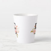 Eの文字のラテマグカップ カフェラテマグ (正面)