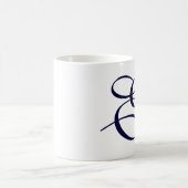 Eの最初のマグ コーヒーマグカップ (中央)