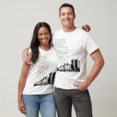 eのfrnのAlby du frn LidingのTシャツをぎざぎざに切て下さい Tシャツ (ユニセックス)