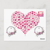 Eはがきバレンタインデー ポストカード (裏面)