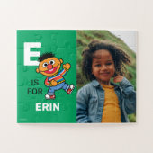 Eはアーニーのための|名前の追加 ジグソーパズル (横)