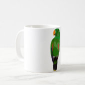 Eはエクレクタス・パロット用 コーヒーマグカップ (正面左)