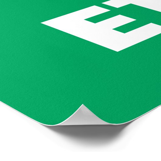 Eは|があなたの名前を加えるErnieのためです ポスター (角)