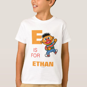 Eは があなたの名前を加えるErnieのためです Tシャツ