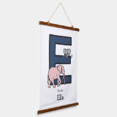 Eは.....だパーソナライズされた 吊り下げ型タペストリー (傾斜あり)