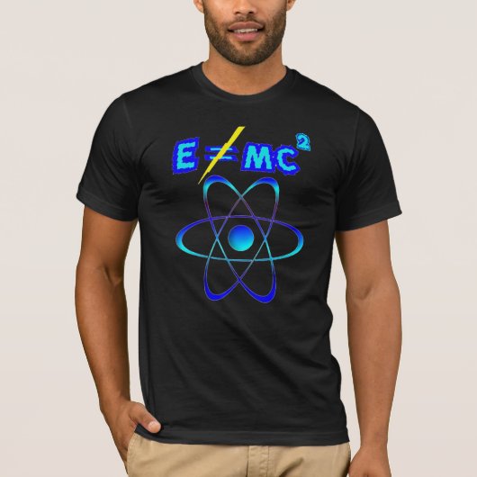 Eは= mc2 -アインシュタインは間違っていました! tシャツ (正面)