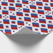 Eエコー航海の信号フラグ | 海事法 ラッピングペーパー (角)