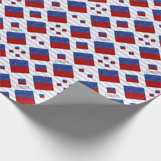 Eエコー航海の信号フラグ | 海事法 ラッピングペーパー (角)