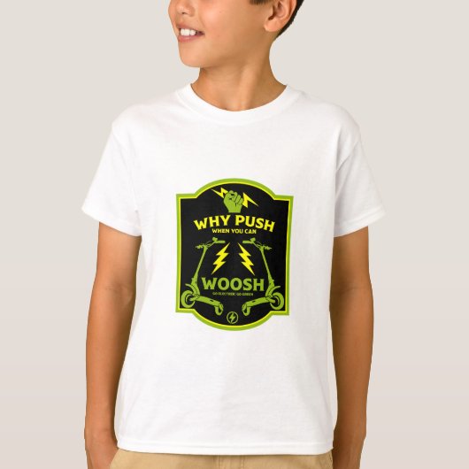 Eスクーター Tシャツ (正面)