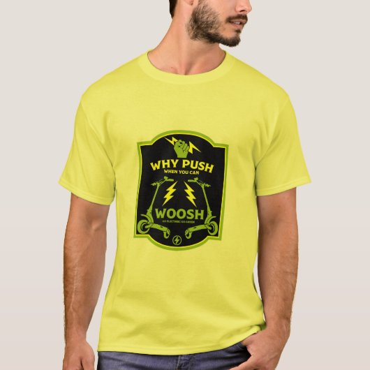 Eスクーター Tシャツ (正面)