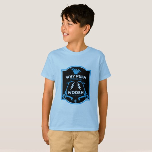 Eスクーター Tシャツ (正面フル)