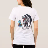 eスポーツのパイオニアに捧げるDevil Angel Tシャツ (裏面)