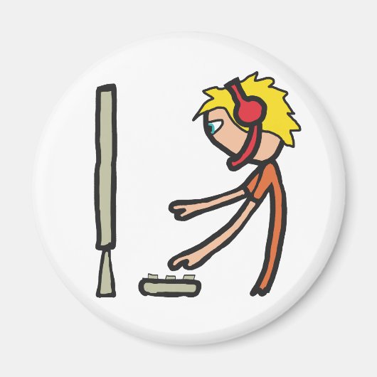 eスポーツゲーマー マグネット (正面)