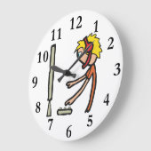 eスポーツゲーマー ラージ壁時計 (傾斜)