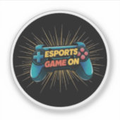 eスポーツ ゲーム スポーツ シール (正面)