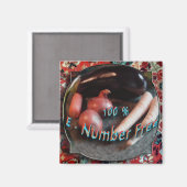 Eナンバーズ(添加物)フリー冷蔵庫用マグネット マグネット (正面/裏面)