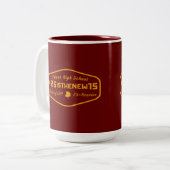 Eハウスクラス1991 25は新しい15 ツートーンマグカップ (正面左)