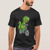 Eバイクとレックス用Dino Riding Ebike Tシャツ (正面)