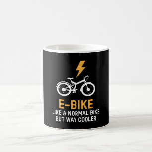 EバイクのようクールなEバイク コーヒーマグカップ