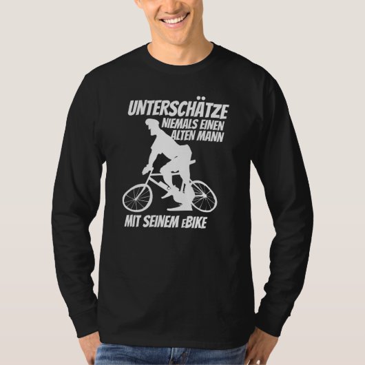 Eバイクドライバエバイクペデレック電動自転車 Tシャツ (正面)
