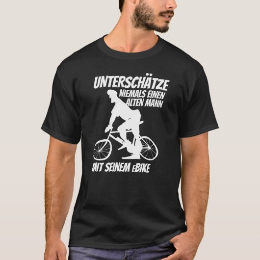 Eバイクドライバエバイクペデレック電動自転車 Tシャツ (正面)