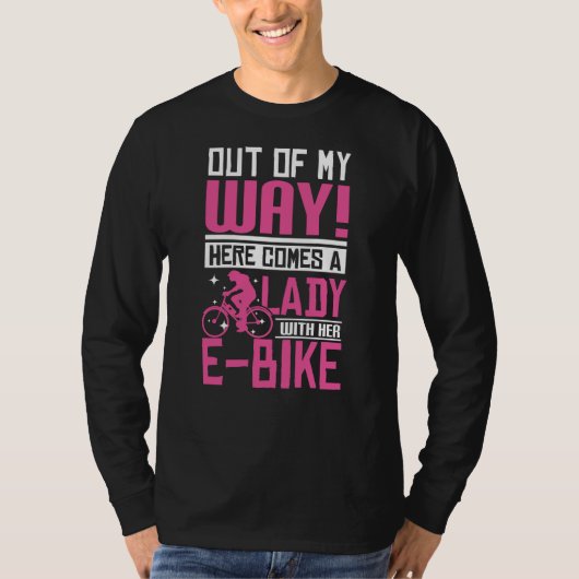 Eバイクレディ Tシャツ (正面)