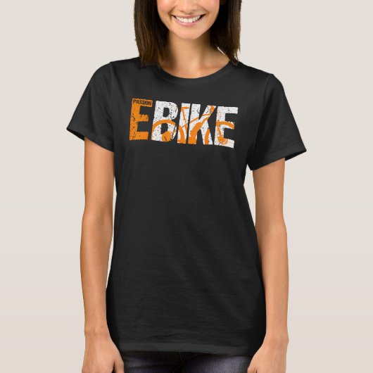 Eバイク電動自転車ペデレックギフト Tシャツ (正面)