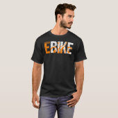 Eバイク電動自転車ペデレックギフト Tシャツ (正面フル)
