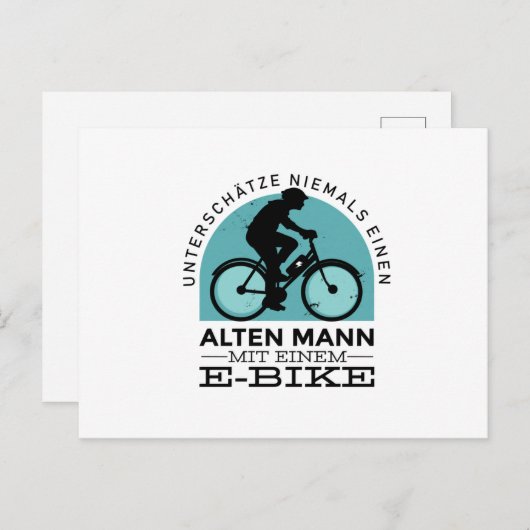 Eバイク ポストカード (正面/裏面)