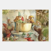 Eビクトリアン S Hardyの「妖精」 ラッピングペーパーシート (正面3)